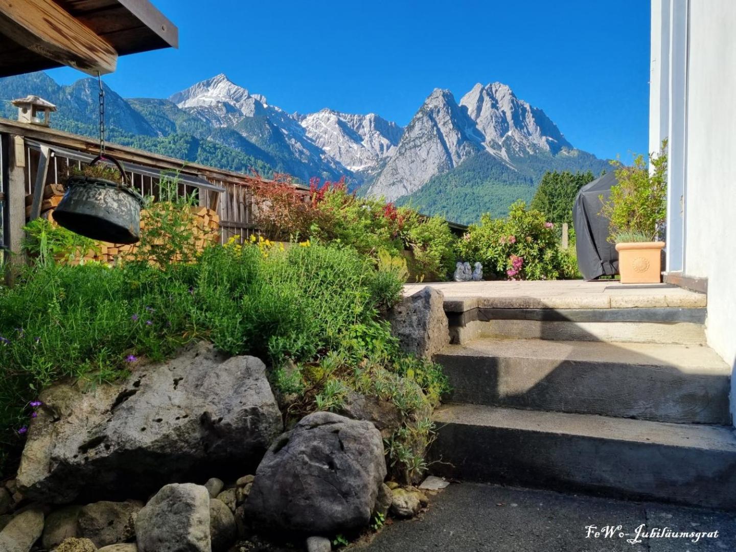 Haus Kreuzeckwiese - Fewo Juebilaumsgrat Garmisch-Partenkirchen Exterior photo